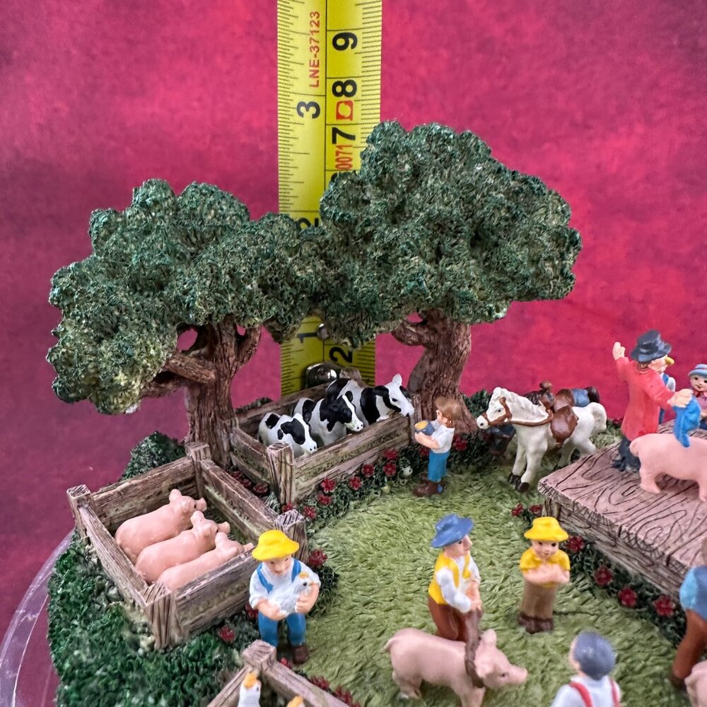 VINTAGE LIBERTY FALLS "LIVESTOCK JUDGING" MINIATURE FIGURE COLLECTION AH203 2000 - Picture 11 of 12